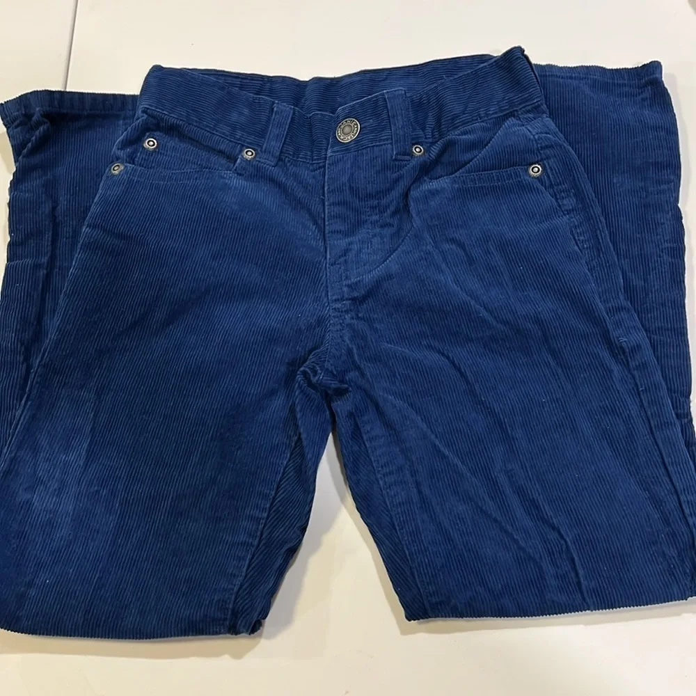 Janie and Jack -‎ size 7, navy blue corderoy pants